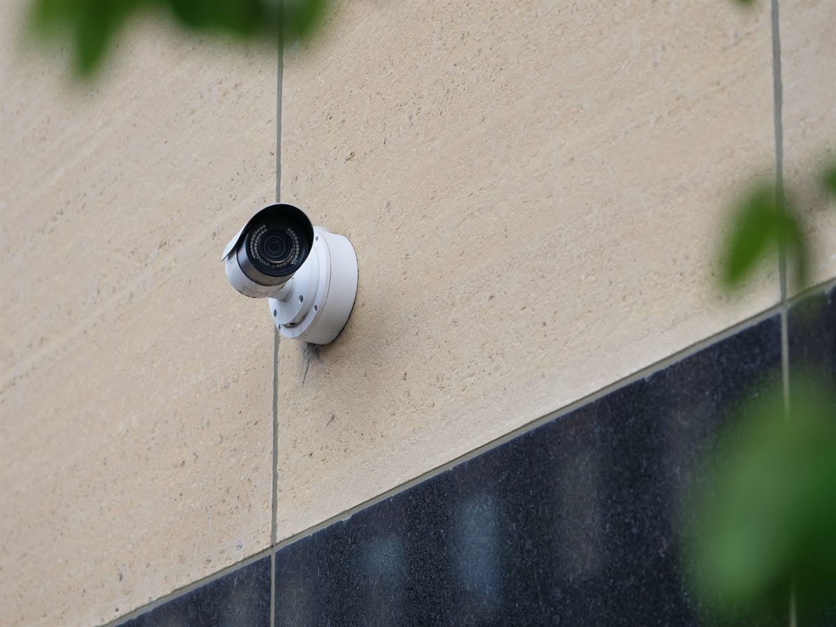 CCTV Relocation — CCTV camera installed on a building exterior by CCTV Guru